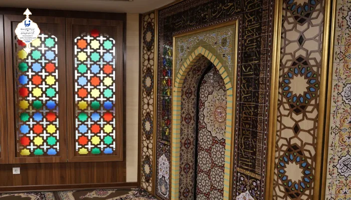 درب گره چینی مسجد
