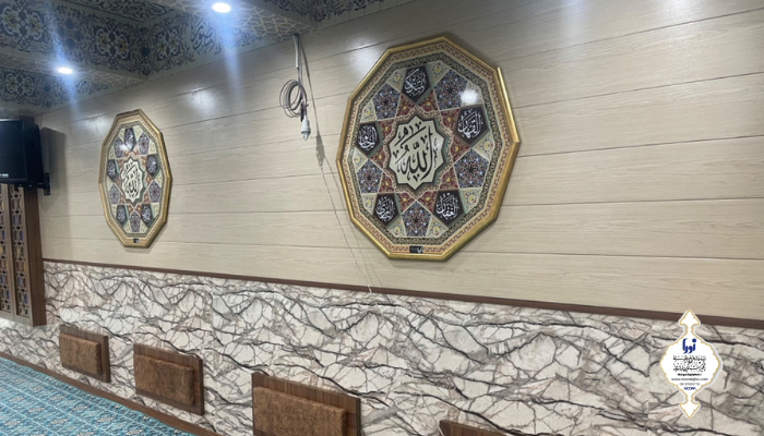 دیوارپوش نمازخانه