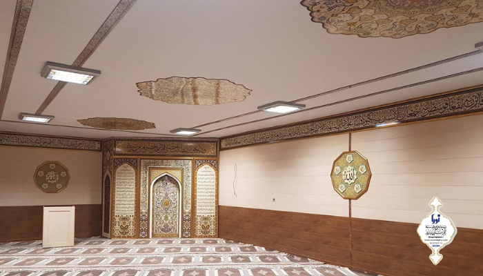 دیوارپوش نمازخانه