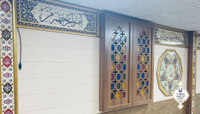 دیوارپوش نمازخانه
