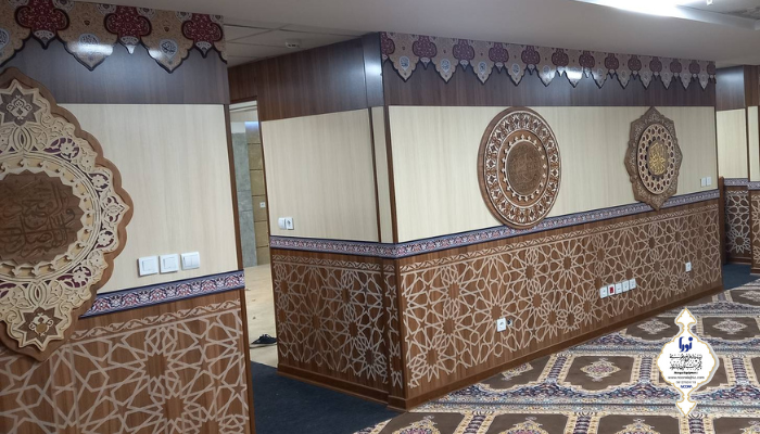 دیوارپوش نمازخانه