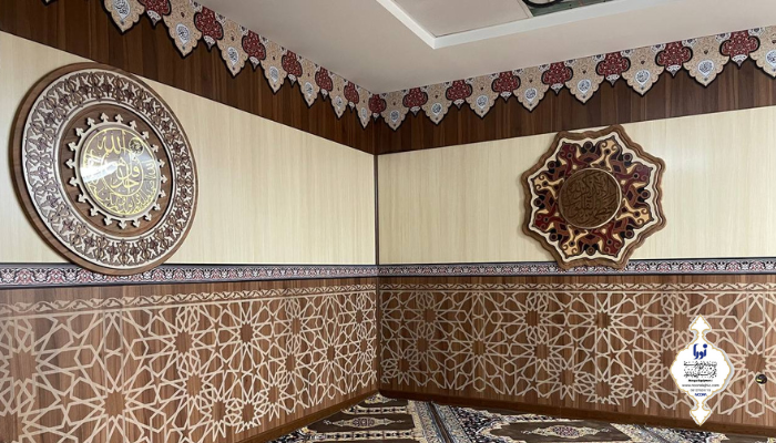 دیوارپوش نمازخانه