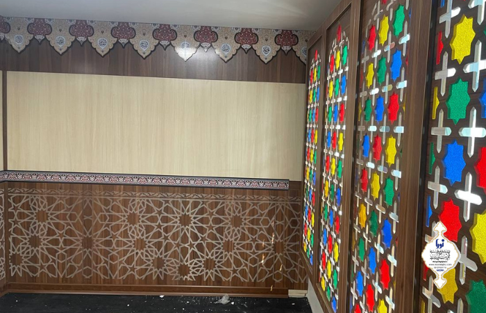 گره چینی نمازخانه - گره چینی مسجد