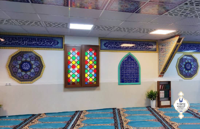 گره چینی نمازخانه - گره چینی مسجد